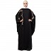 Nida Kaftan abaya with embroidery work- Black